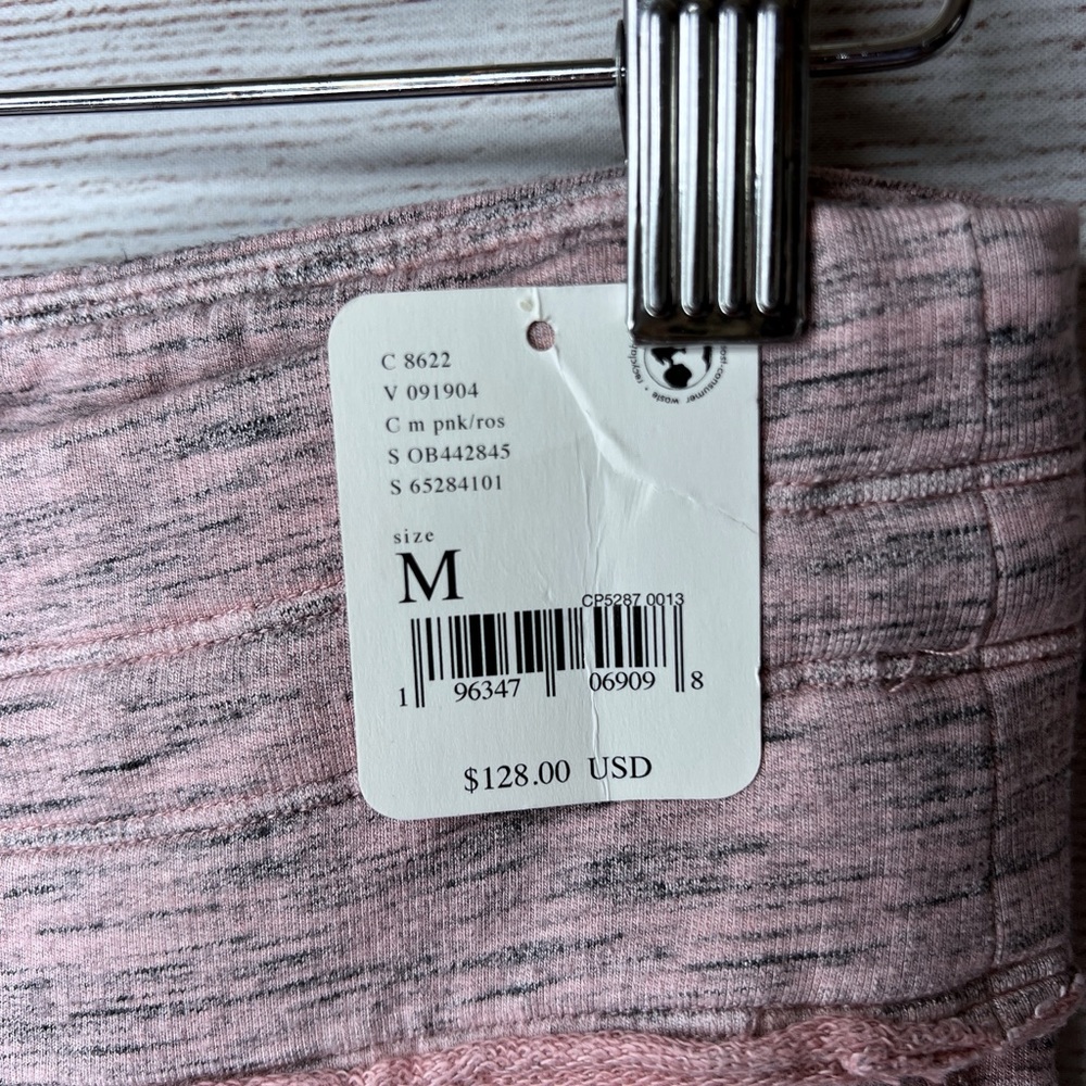 Free People Movement Kyoto legging - M - jogger pink heather grey rare color NEW - Picture 7 of 10
